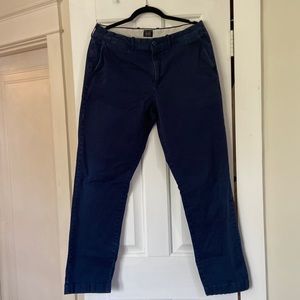 J.Crew Mens 770 Straight Stretch Navy Pants
